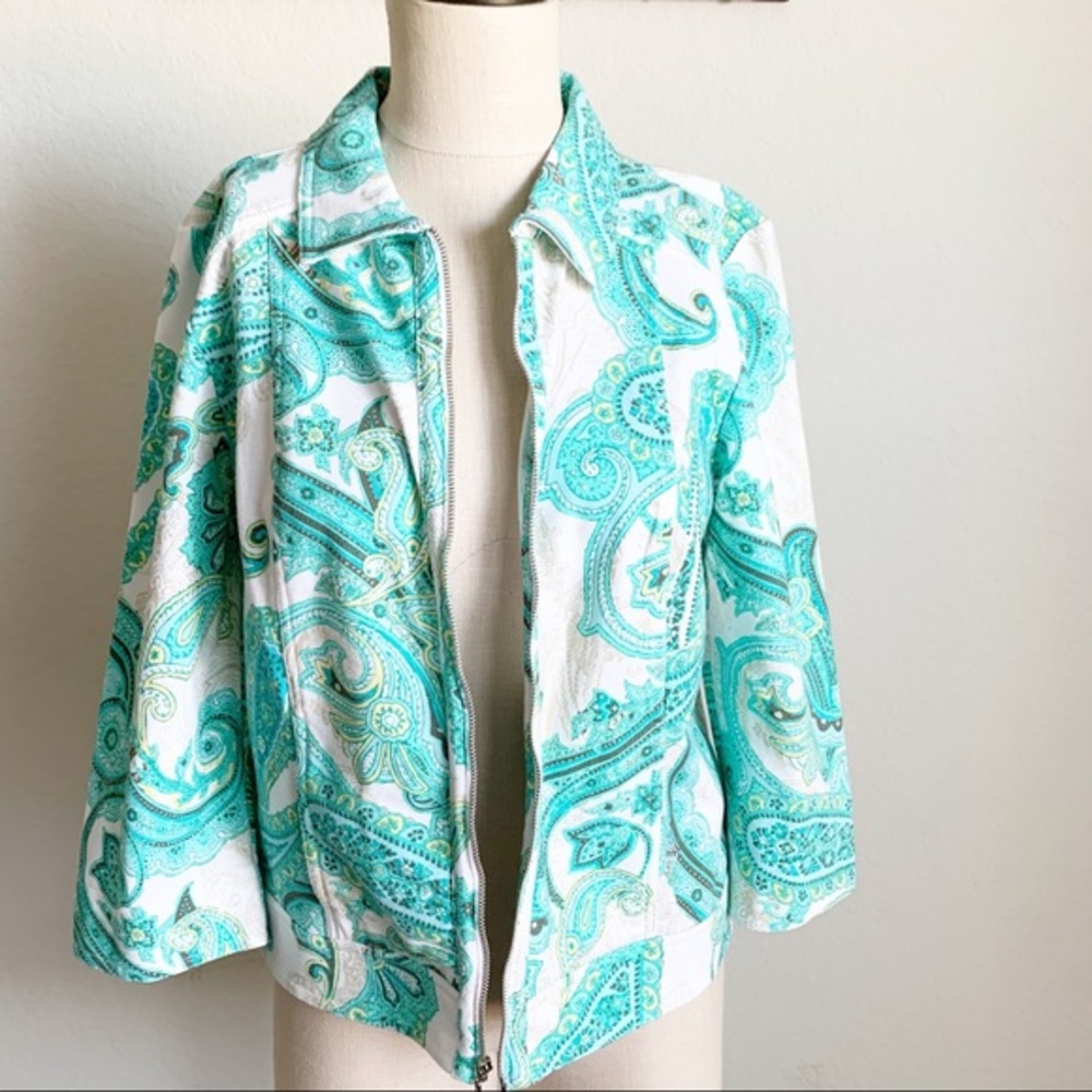 Chico’s  front zip jacket